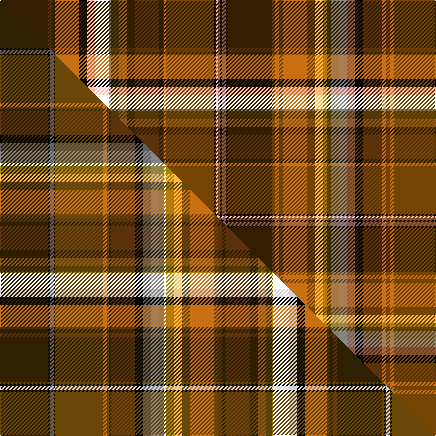 this sett (top) woven against the master sett (bottom)