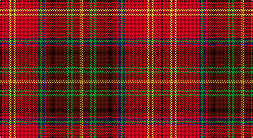 K/4 R12 LY4 R4 LY4 R38 DB4 G4 DB4 R4 DR8 K4 DR22 G4 DR4 G4 DR12 LY/4 tartan