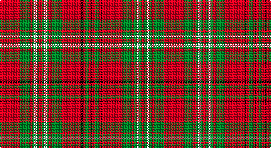 R/32 G16 R4 G4 W4 G4 R4 G4 W4 G4 R4 G16 R32 K2 R4 G6 R4 K/2 tartan