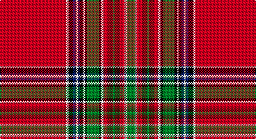 R/114 W4 K8 DB4 W4 DB4 K4 W4 K4 G20 K4 W4 R8 DR8 G4 DR8 R8 W4 G/14 tartan