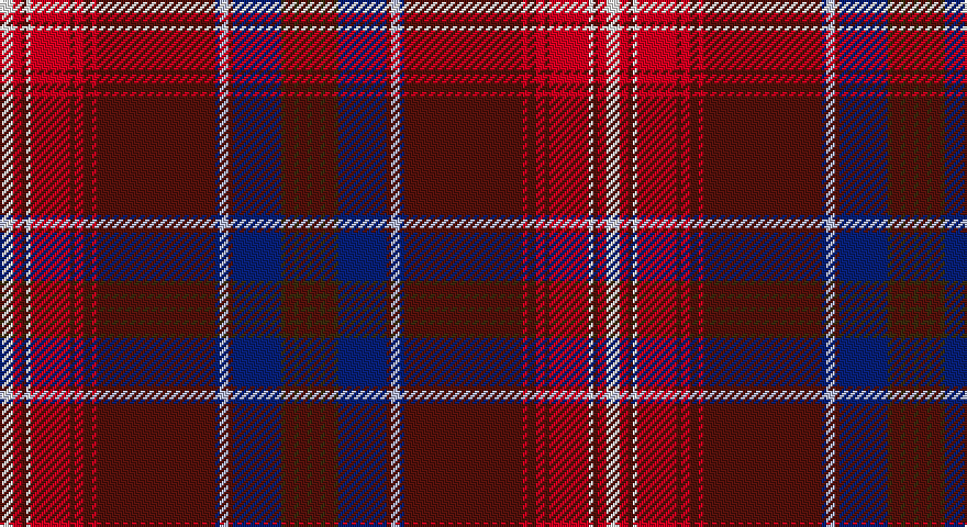 W/6 R4 DR2 W2 R18 DR2 R4 DR4 R2 DR54 DB2 LB4 DR2 DB22 DY2 DR4 DY2 DR4 DY/2 tartan