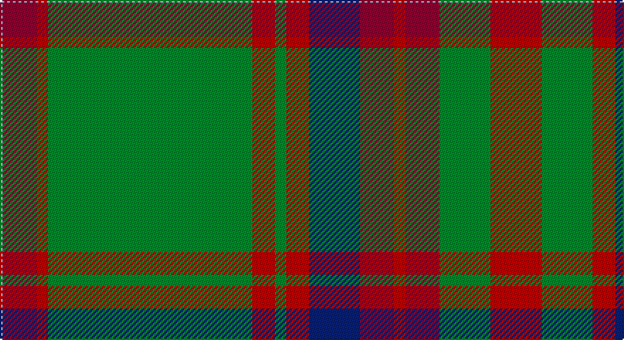 LB/2 R24 Ri8 G144 Ri16 G8 Ri16 DB36 R24 Ri8 R24 G36 Ri36 G36 Ri16 DB8 Ri144 R12 Ri8 LB/2 tartan