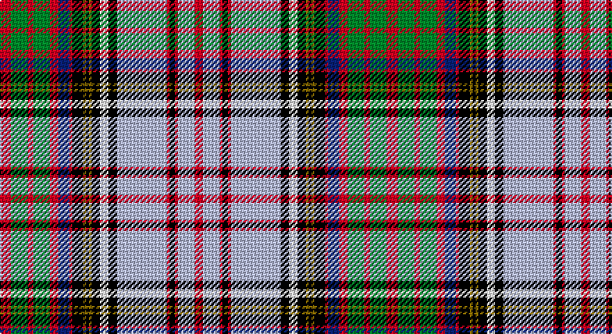 R/8 G12 R4 G12 R6 DB8 R2 K8 Y2 K2 Y2 K6 W6 K6 LB36 R2 K4 R2 LB12 R/6 tartan