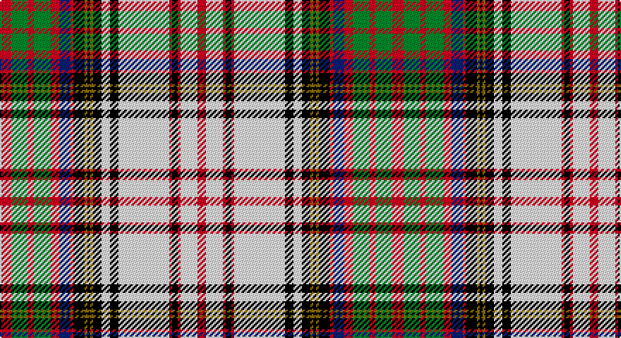 R/8 G12 R4 G12 R6 DB8 R2 K8 Y2 K2 Y2 K6 W6 K6 W36 R2 K4 R2 W12 R/6 tartan