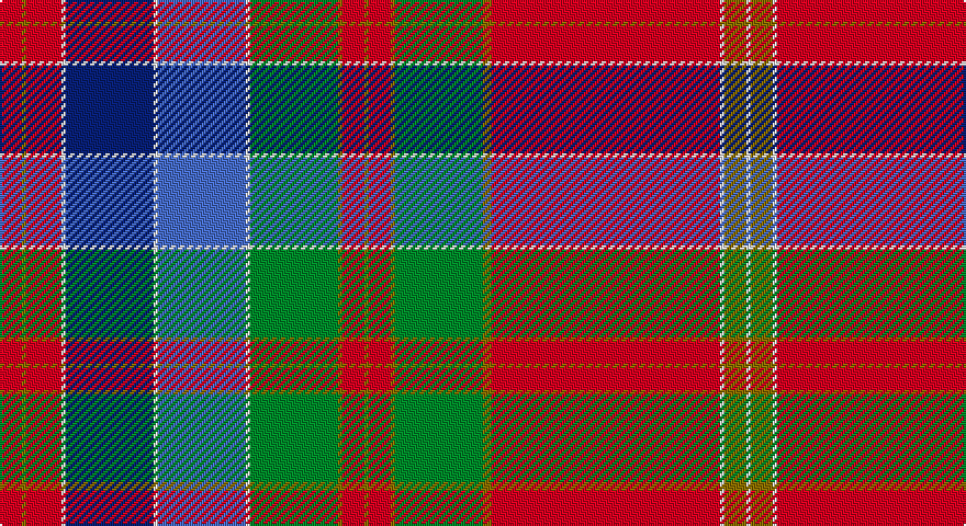 R/10 Y2 R16 W2 DB40 W2 B40 W2 G40 Y2 R10 Y2 R10 Y2 G40 Y4 R104 W2 Y10 W/2 tartan