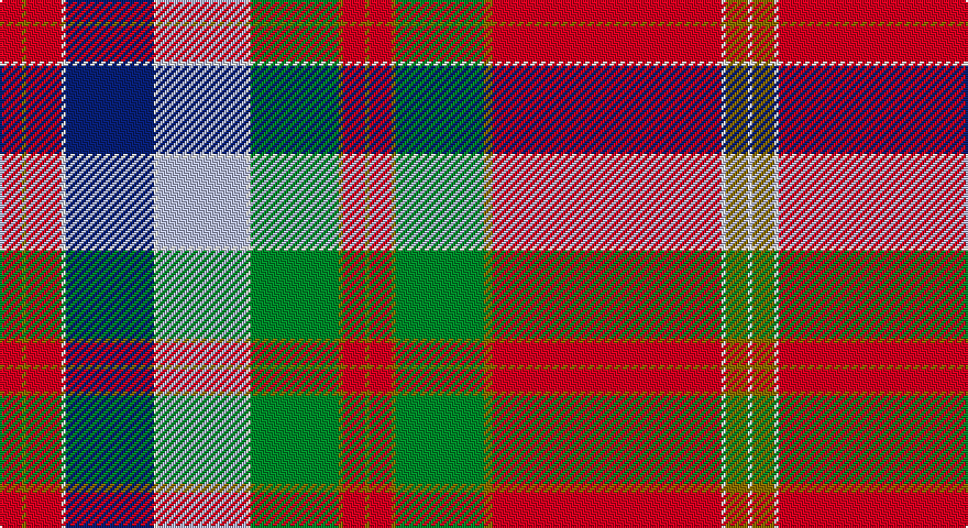 R/10 Y2 R16 W2 DB40 W2 LB40 W2 G40 Y2 R10 Y2 R10 Y2 G40 Y4 R104 W2 Y10 W/2 tartan