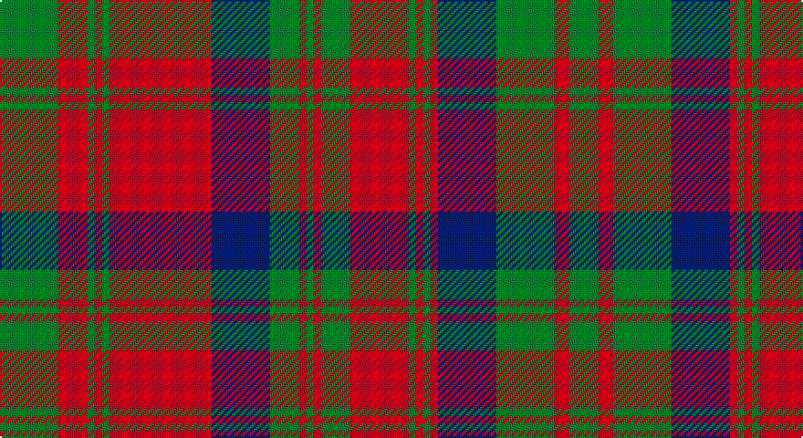 G/32 R16 G4 R4 G4 R56 DB32 G16 R4 G4 R4 G16 R32 G4 R4 G4 R4 DB32 G32 R8 G/16 tartan