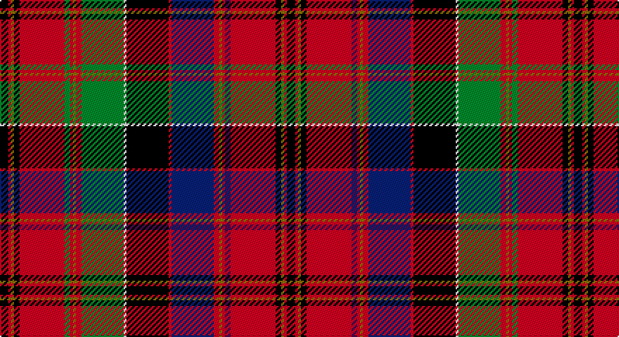 K/6 R2 Y2 K4 R32 G4 R2 Y2 R4 G30 W2 K30 R2 DB30 R4 Y2 R2 DP4 R32 K4 Y2 R2 K/6 tartan