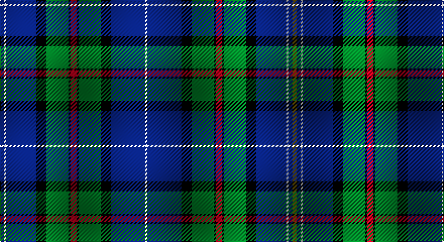 DB/4 W2 DB30 K10 G22 K2 R6 K2 G22 K10 DB34 W2 DB34 K10 G22 K2 R6 K2 G22 K10 DB30 W2 DB4 Y/4 tartan