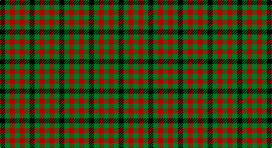 K/8 G8 R8 G/8 tartan