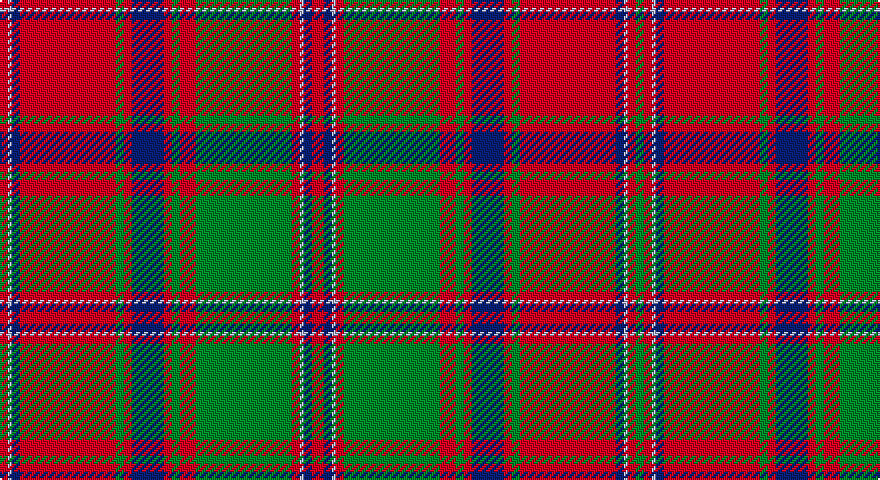 R/4 LB2 DB4 R48 G4 R4 DB16 R4 G4 R8 G48 R4 LB2 DB4 R6 DB4 LB2 R4 G48 R8 G4 R4 DB16 R4 G4 R48 DB4 LB2 R4 G/4 tartan