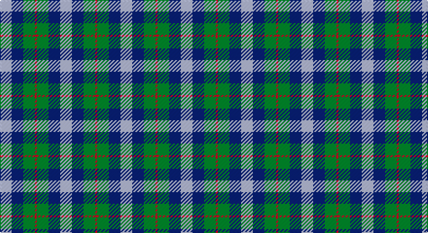 LB/12 DB12 G12 R/2 tartan
