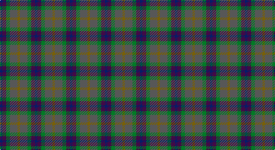 DB/4 DP6 G6 N12 Y/4 tartan