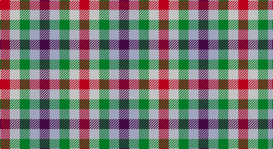 R/16 W16 G16 LB16 DP/16 tartan