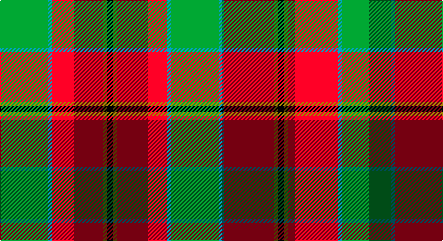G/48 T4 R50 Y4 K/6 tartan