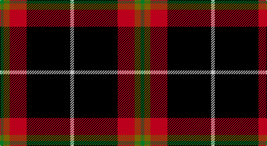 G/6 Y10 R28 K72 W/6 tartan