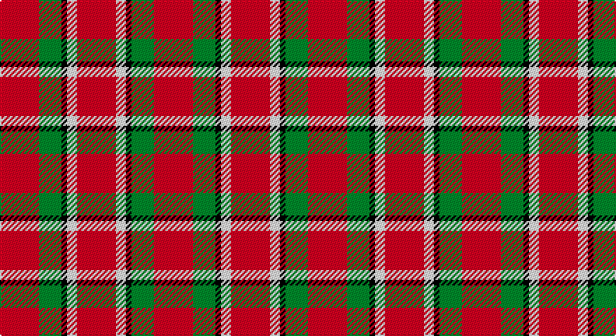 R/28 G16 K4 W7 R/28 tartan