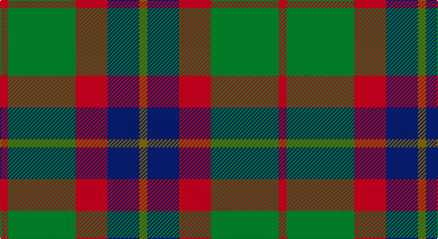 R/8 G68 R32 DB32 Y/8 tartan