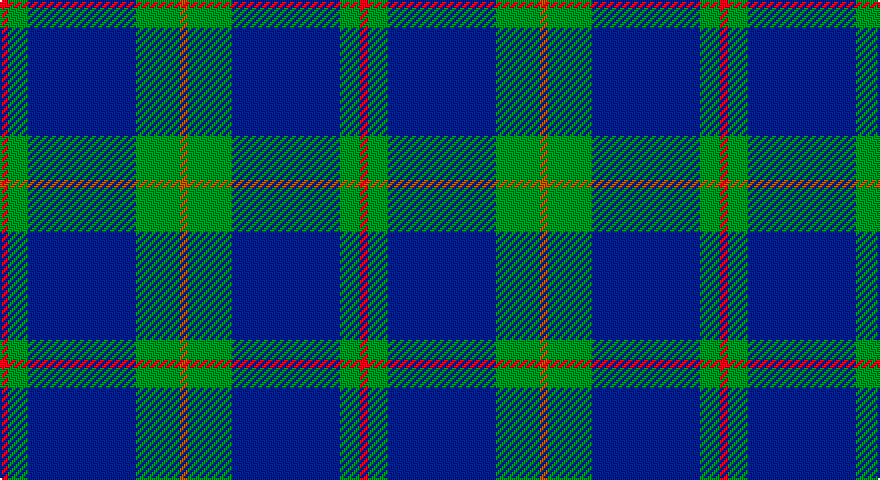 R/4 G10 DB54 G22 O/4 tartan