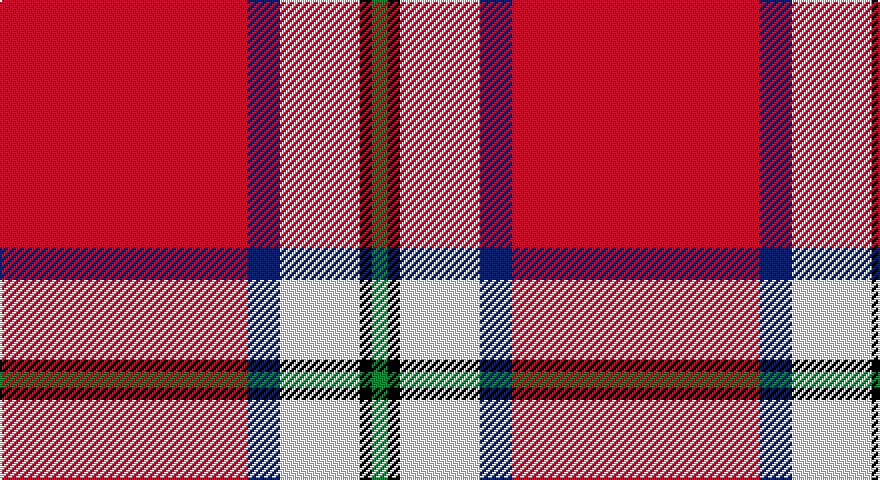 R/124 DB16 W40 K6 G/8 tartan