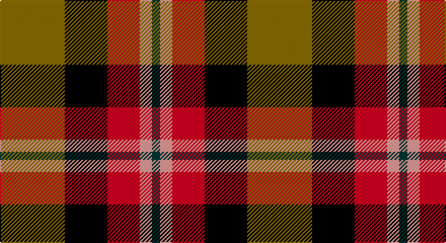 Y/64 K42 R32 LR12 DT/8 tartan