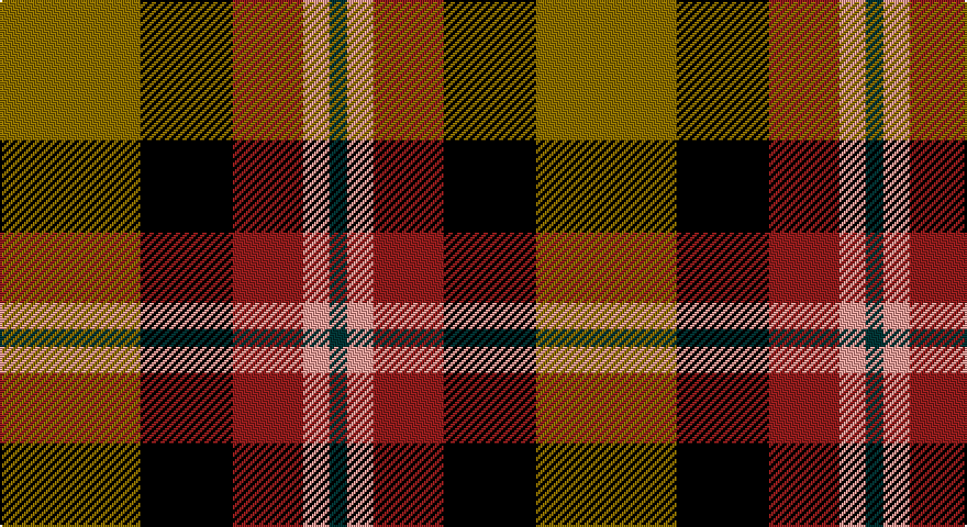Y/64 K42 R32 LR12 DT/8 tartan
