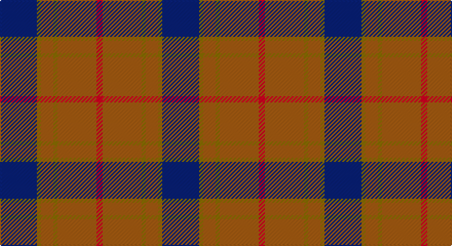 DB/36 Y4 O12 Y4 O38 R/6 tartan