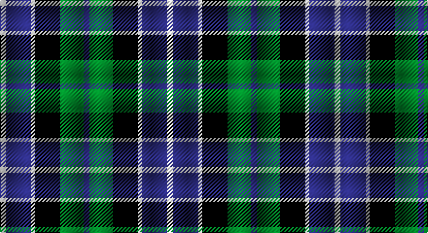 W/6 DB26 W4 K26 G24 DB/6 tartan