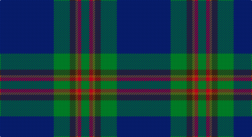 DB/94 G28 DO10 O4 R6 G/14 tartan