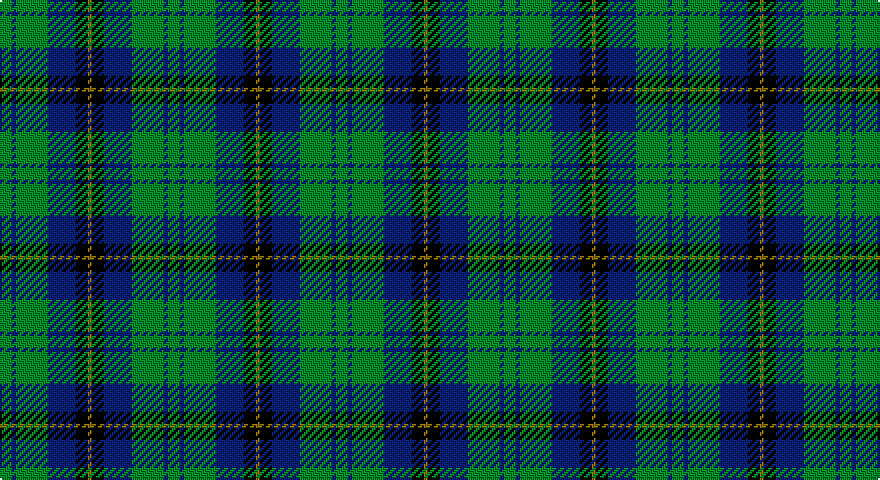 G/6 DB2 G16 DB14 K6 Y/2 tartan