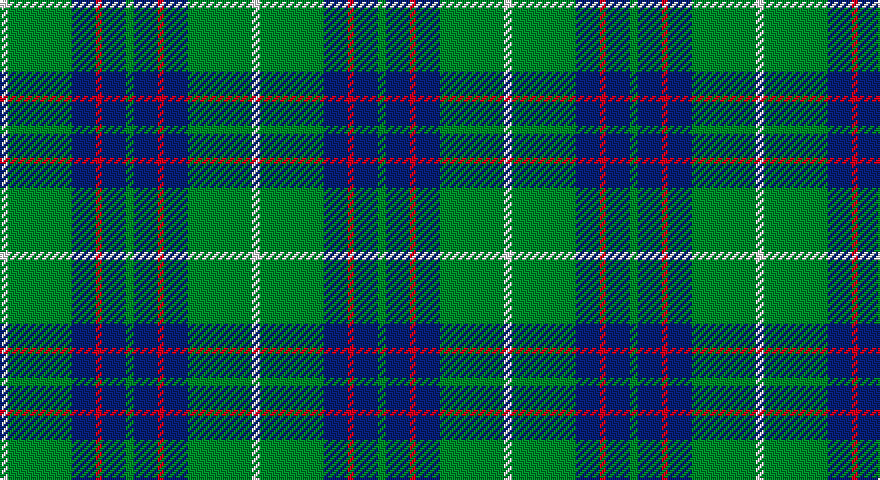 W/4 G32 DB12 R3 DB12 G/4 tartan
