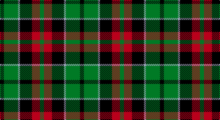 K/8 G28 LB4 K24 R16 G/8 tartan