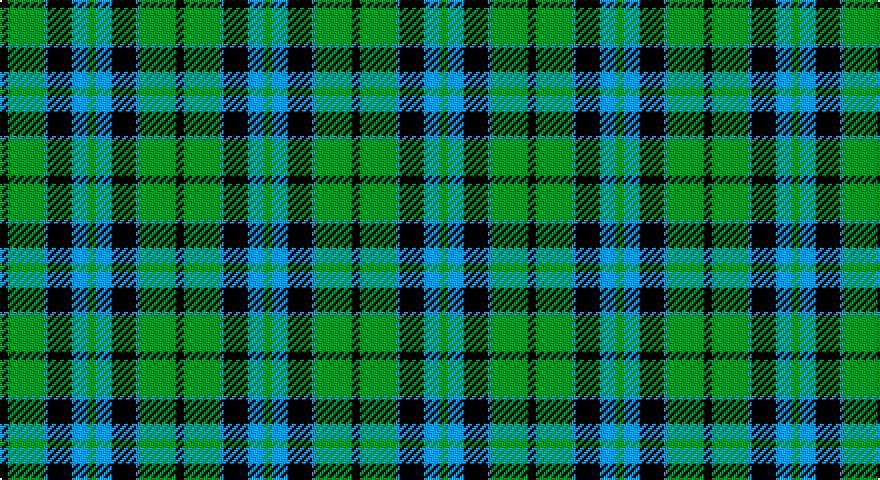 K/4 G18 T2 K12 Ti8 G/4 tartan