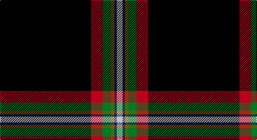 K/156 R20 G14 Y6 DB4 W/10 tartan