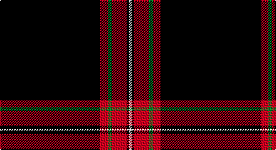 K/160 R12 G6 R24 K4 W/4 tartan