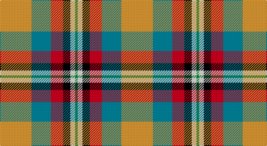 LO/52 T32 R20 K12 W8 G/4 tartan