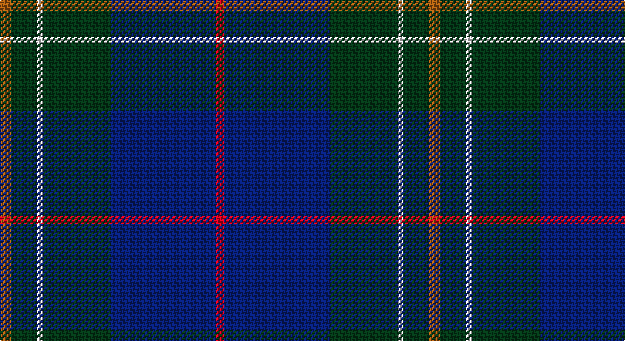 O/8 DG18 W4 DG48 DB74 R/6 tartan