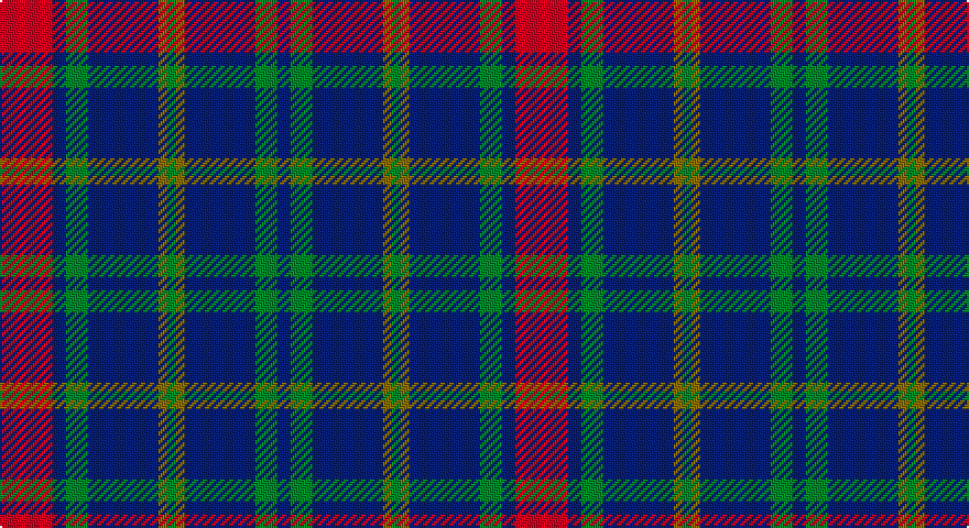 R/24 DB6 G10 DB32 Y4 G4 Y4 DB32 G10 DB/6 tartan