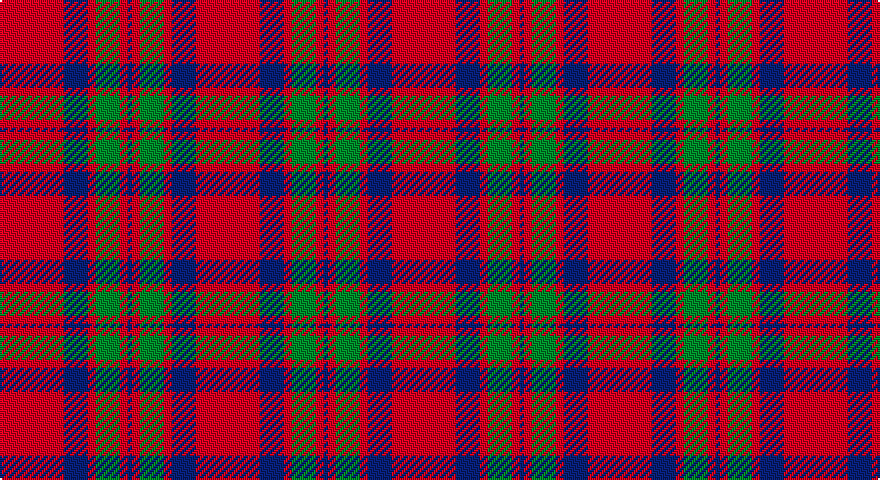 R/32 DB12 R4 G12 R4 DB/2 tartan
