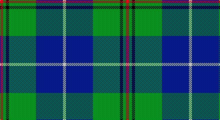 R/6 G6 K6 G54 DB54 W/6 tartan