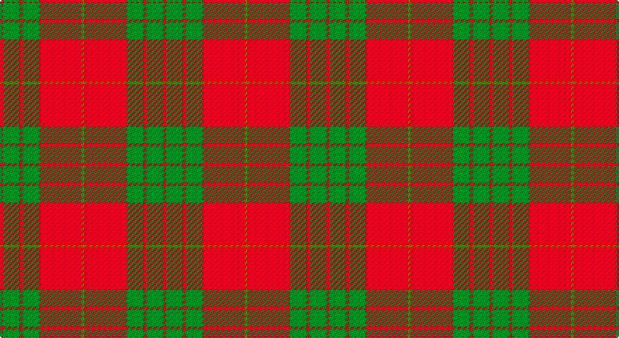 R/2 G12 R2 G12 R30 Y/2 tartan