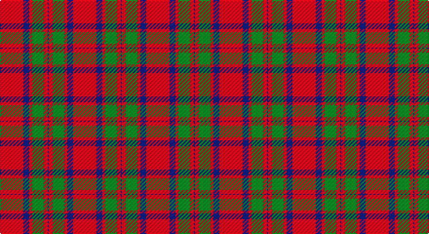 R/24 DB6 R3 G12 R4 DB/1 tartan