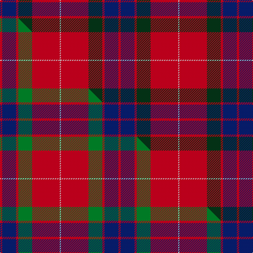 this sett (top) woven against the master sett (bottom)