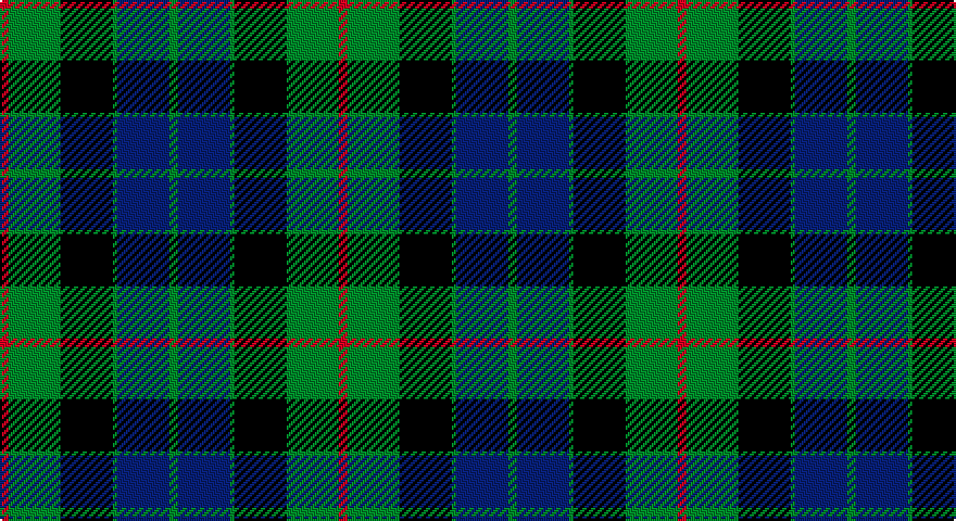 R/4 G24 K24 G2 DB24 G/4 tartan