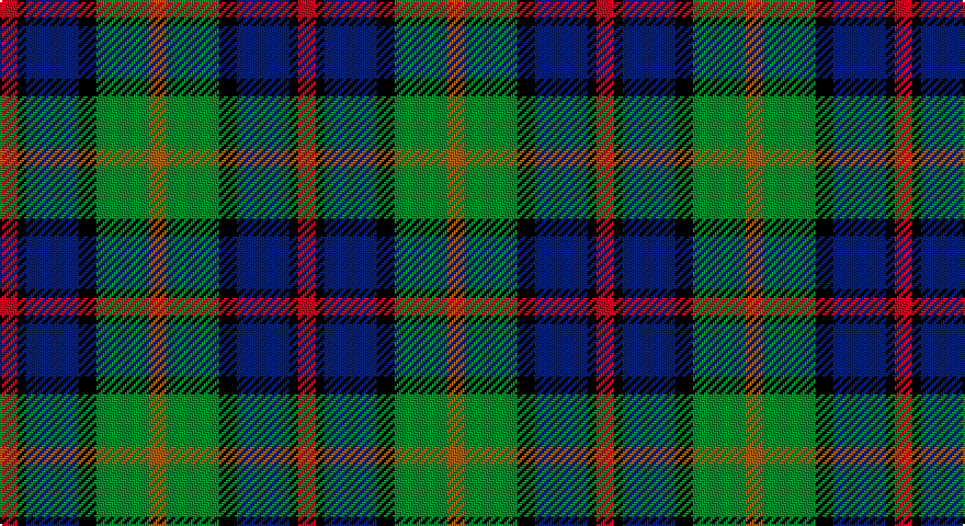R/8 K4 DB24 K8 G24 O/8 tartan