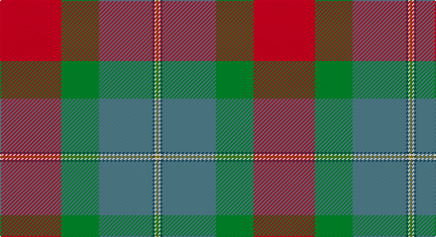R/62 G38 T54 DT2 W2 Y/2 tartan