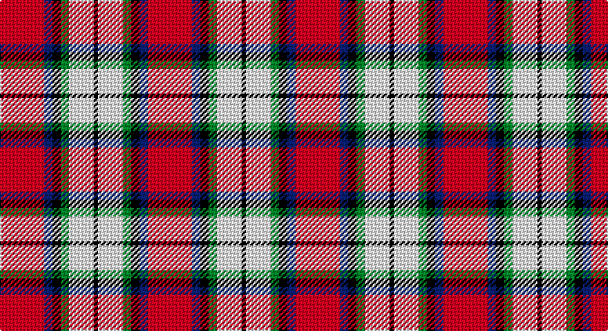 R/32 DB6 K6 G6 W18 K/3 tartan
