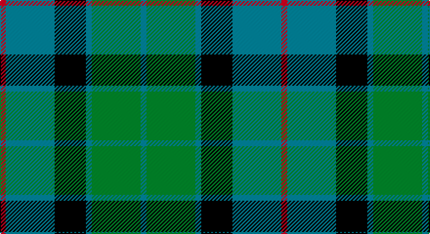 R/6 T50 K32 T6 G50 T/6 tartan
