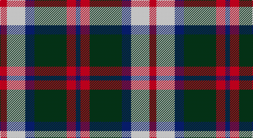 R/12 W32 DB16 DG56 R16 DB/8 tartan