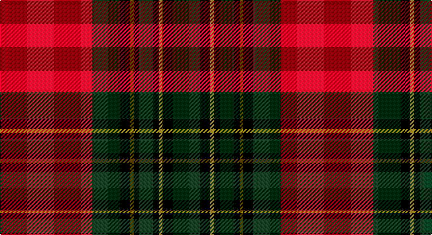 R/94 DG28 K10 Y4 K6 DG14 K6 Y4 K10 DG/28 tartan
